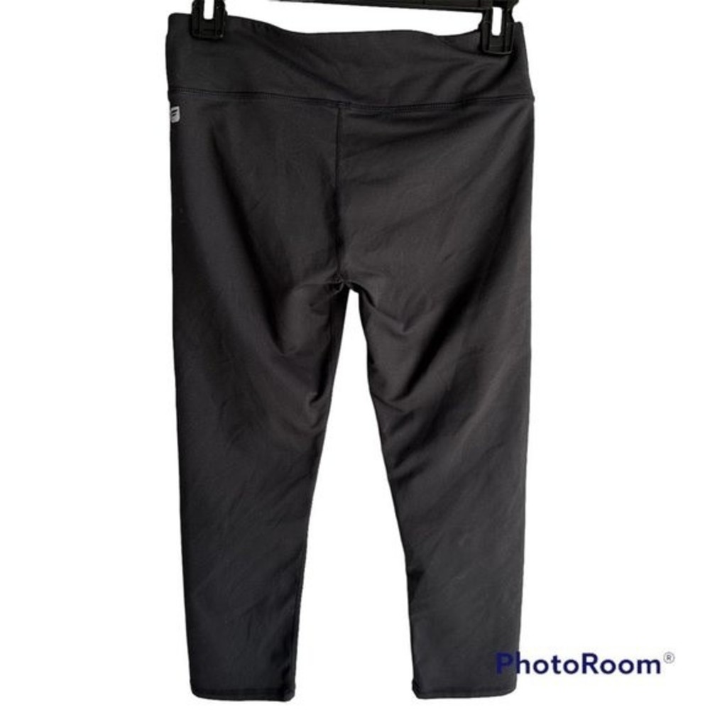 FABLETICS Define PowerHold Black Ladies Athletic Gym Yoga MId-Rise Capri, XS